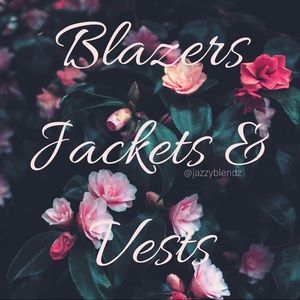 Blazers- jackets- & vests